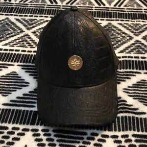 Leather hat